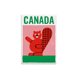 CANADA BEAVER — Magnet