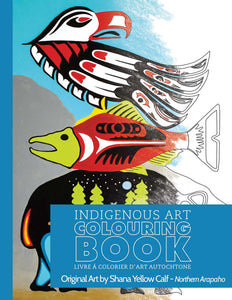 Indigenous Coloring Book Shana Yellow Calf