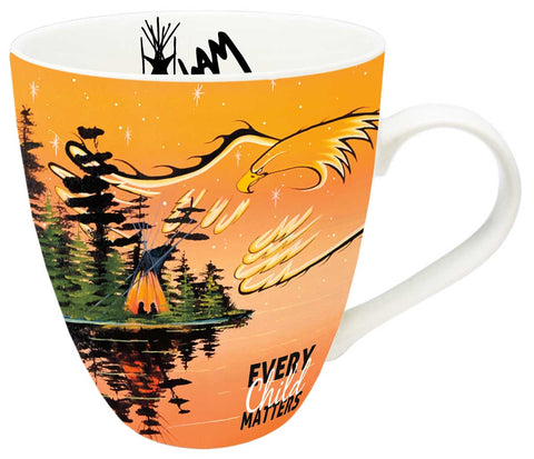 Indigenous Designed Mug Eagle Protector