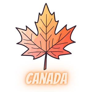 Canada Maple Style Sticker