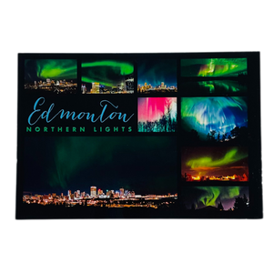 Postcard - Edmonton Northern Lights Collage