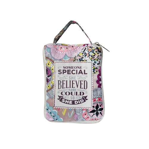 Heavy Duty Fashion Tote Bag Someone Special She Believed She Could So She Did