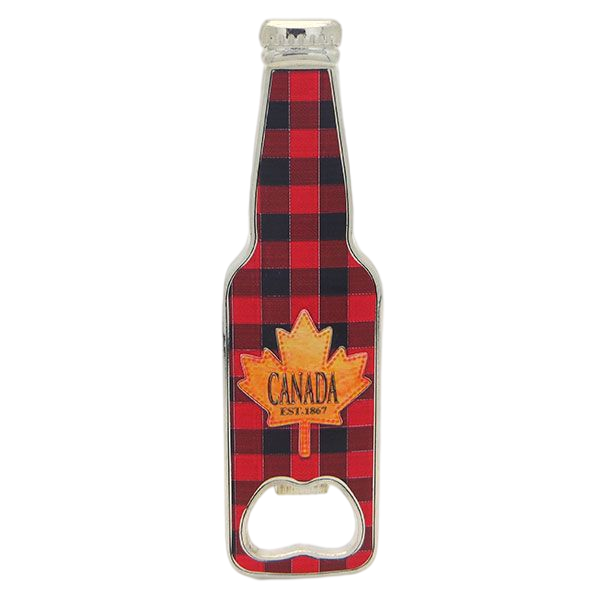 Canada Souvenir Fridge Magnet Bottle Opener