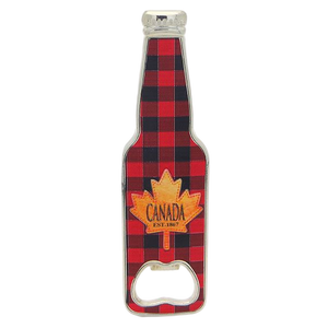 Canada Souvenir Fridge Magnet Bottle Opener