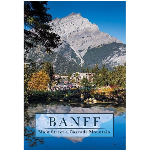 Banff Souvenir Fridge Magnet