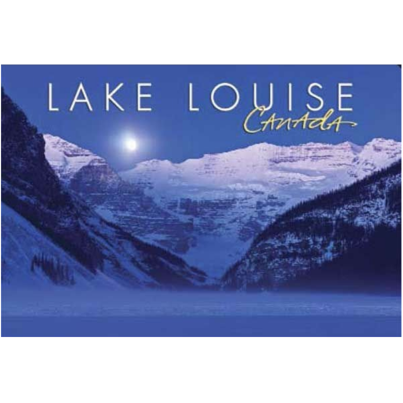 Souvenir Fridge Magnet Lake Louise