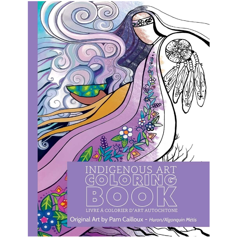 Indigenous Coloring Book By Pam Cailloux