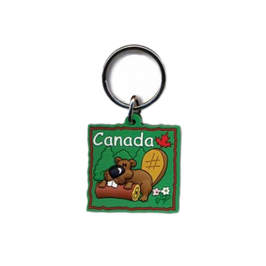 Canada Animal Beaver Souvenir Keychain