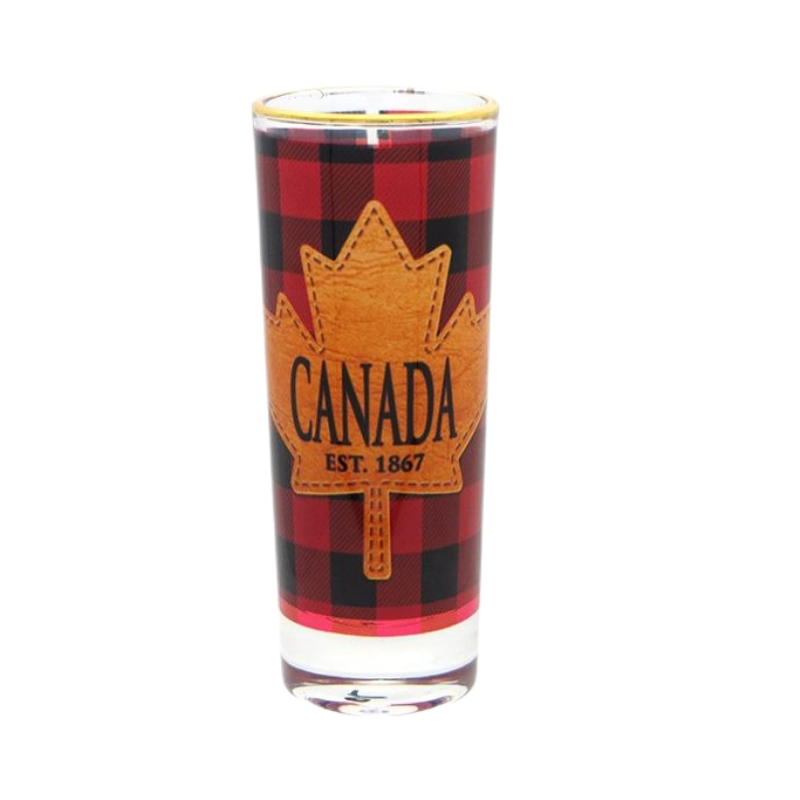 Shooter with Gold Rim 2oz Canada Flag