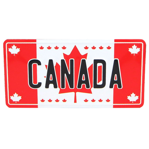 Special Souvenir Canada Metal License Fridge Magnet