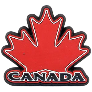 Canada Souvenir Fridge Magnet Maple Leaf
