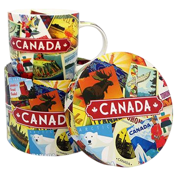 Canada Gift Mug - Famous Landmarks Collage – BIGGLE Souvenirs & Gift Shop