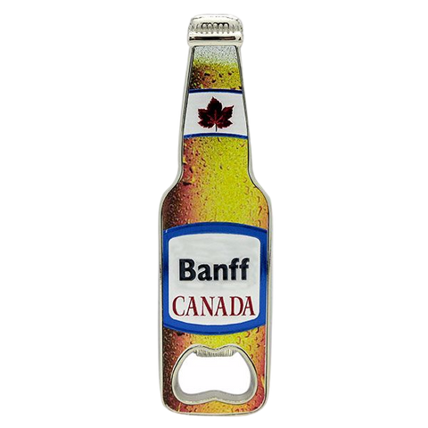 Fridge Magnet Bottle Opener - Banff Souvenir