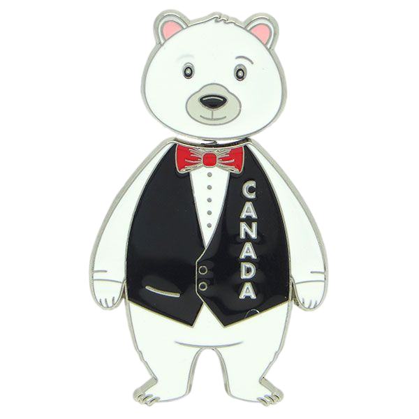 Cute Souvenir Fridge Magnet Polar Bear