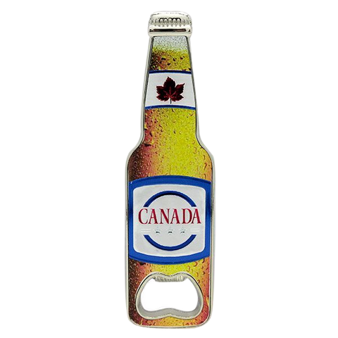 Fridge Magnet Beer Bottle Shaped Opener - Canada