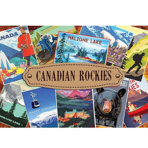 Canada Souvenir Postcards Mountains 