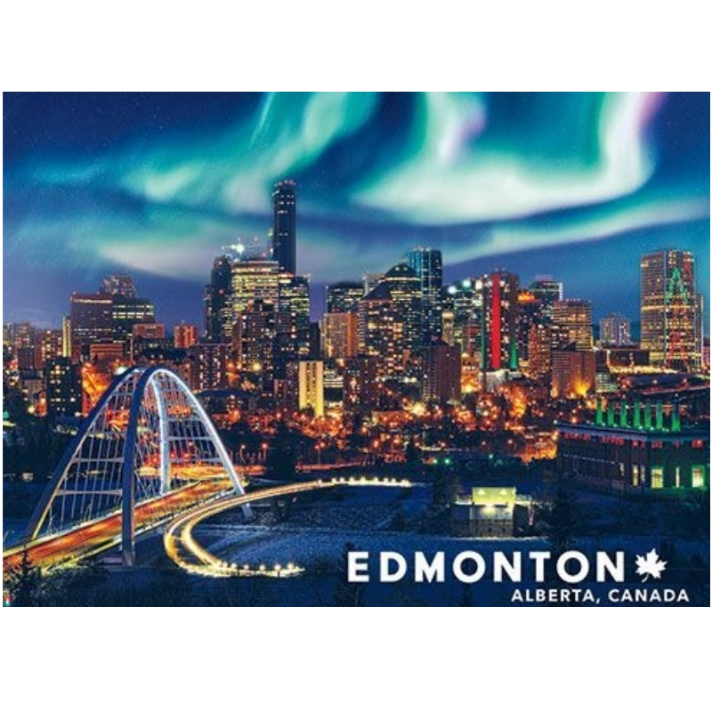 Postcard - Edmonton Northern Lights