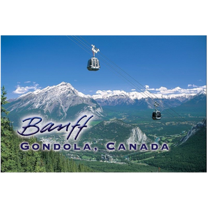 Banff National Park Souvenir Fridge Magnet