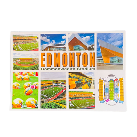 Postcard - Edmonton Commonwealth Stadium